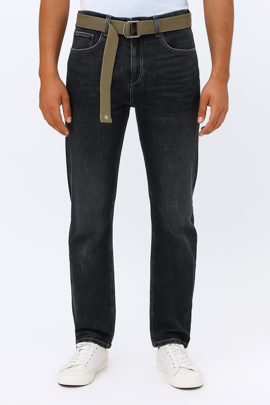 Lululemon Tapered Black Denim Jeans