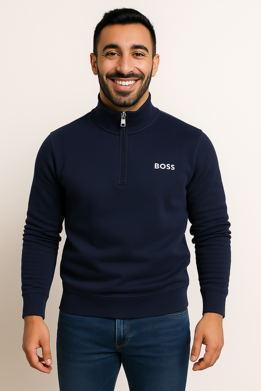 BOSS Quarter-Zip Sweatshirt