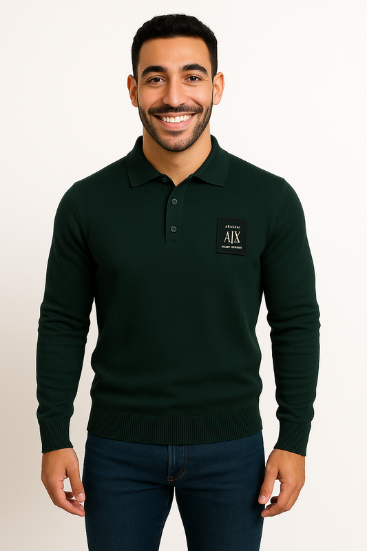 Armani Exchange Knitted Polo
