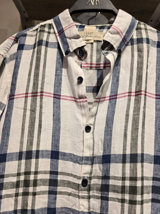 Urban Plaid Button-Down Shirt