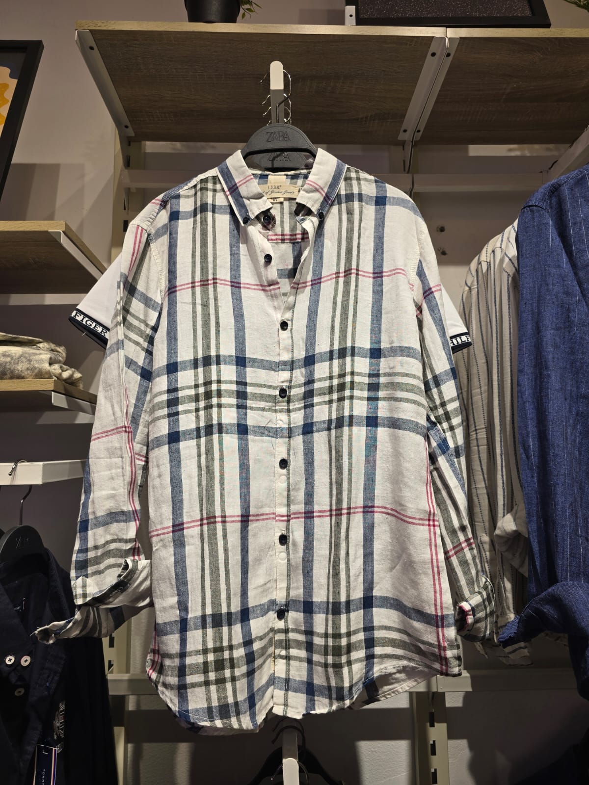 Urban Plaid Button-Down Shirt