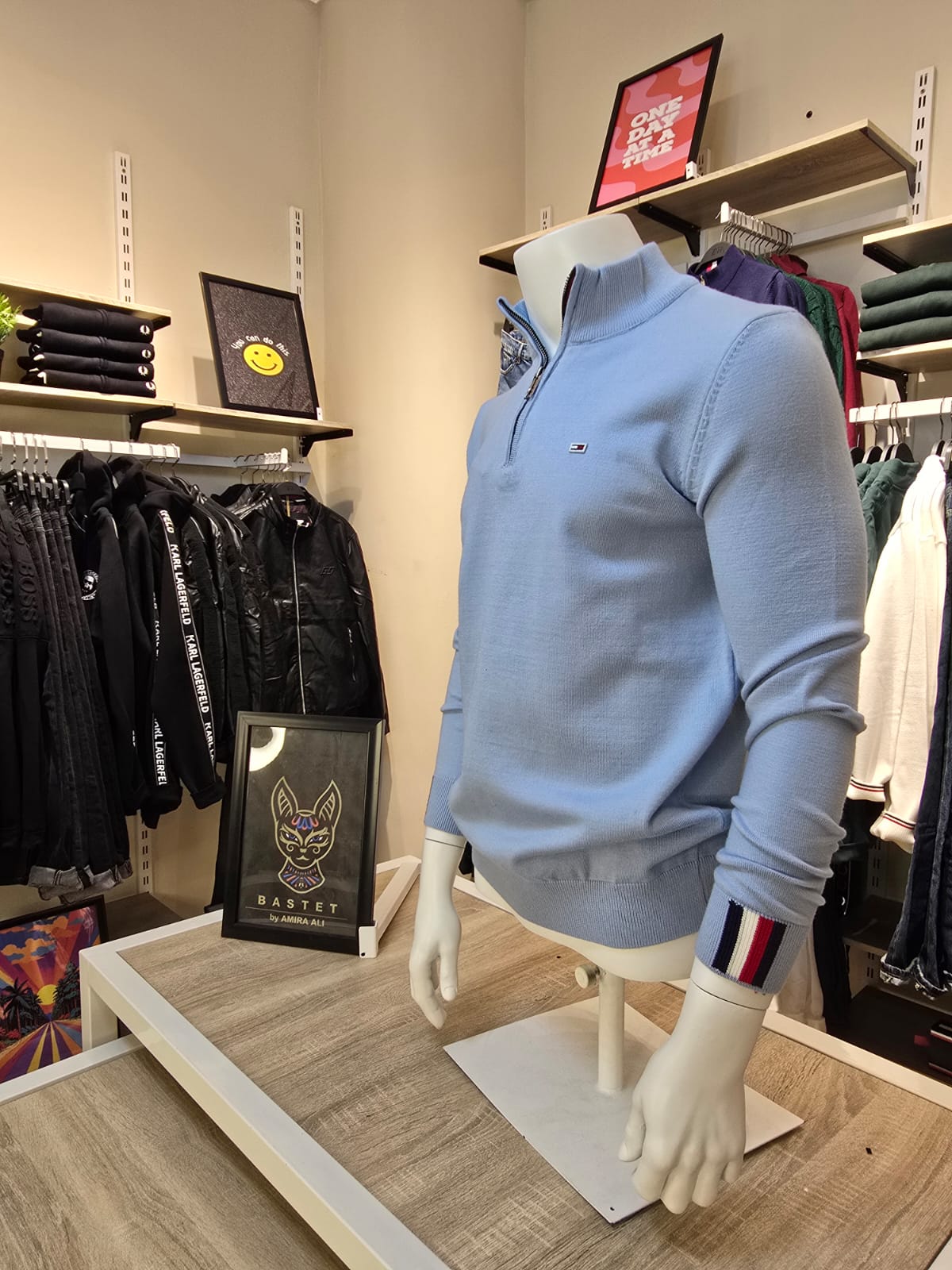 Tommy Hilfiger® | Signature Quarter-Zip Sweater