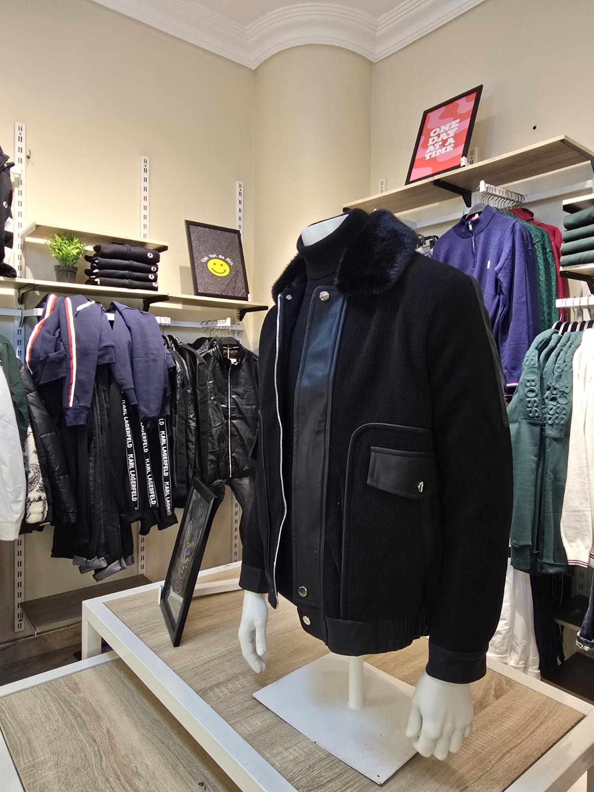 Wool-Blend Aviator Jacket (Turksih)