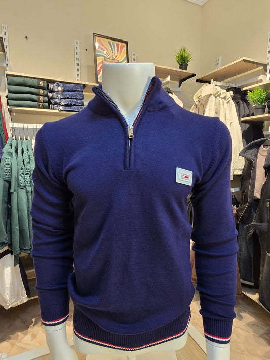 Tommy Hilfiger Quarter-Zip Knit Sweater