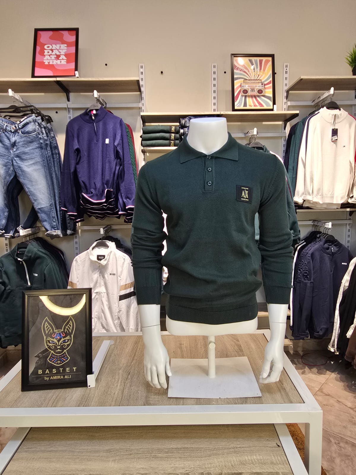 Armani Exchange Knitted Polo