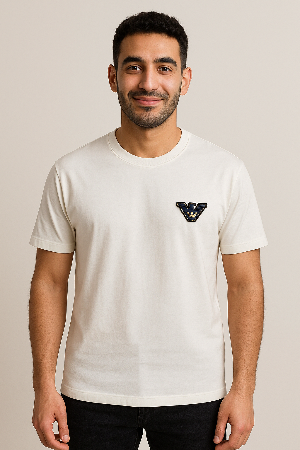 Emporio Armani | White Eagle Patch