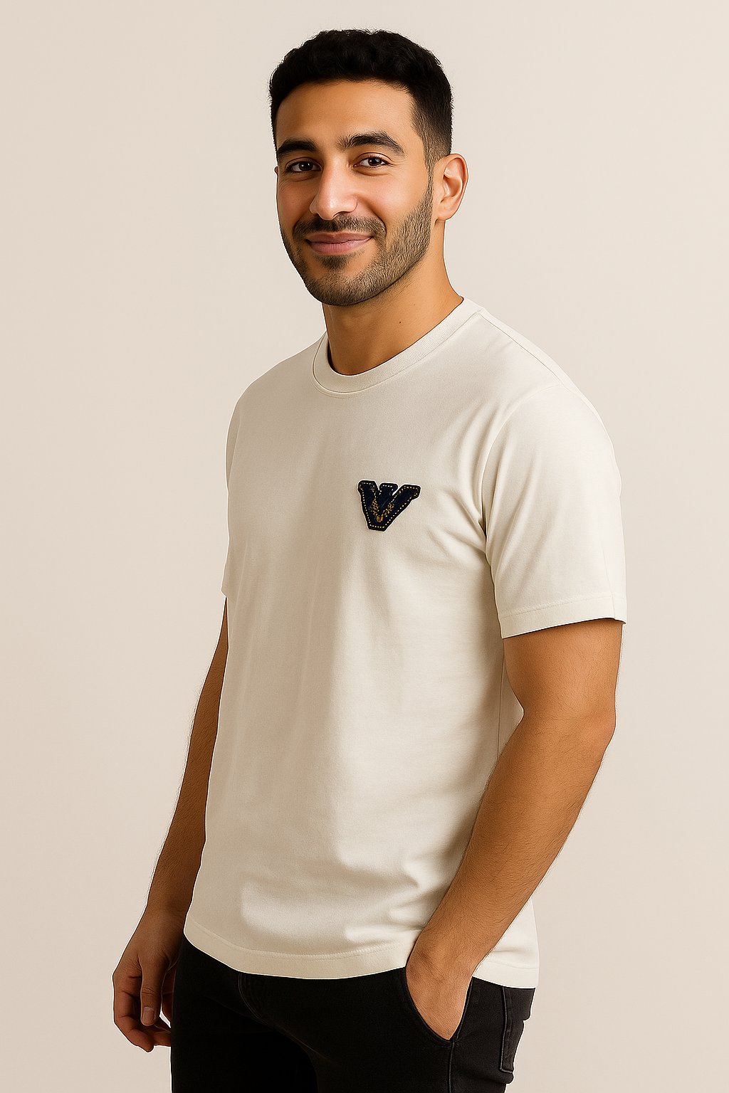 Emporio Armani | White Eagle Patch