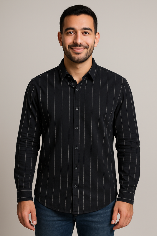 H&M® | Striped Long Sleeve Shirt