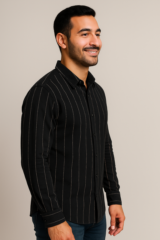 H&M® | Striped Long Sleeve Shirt