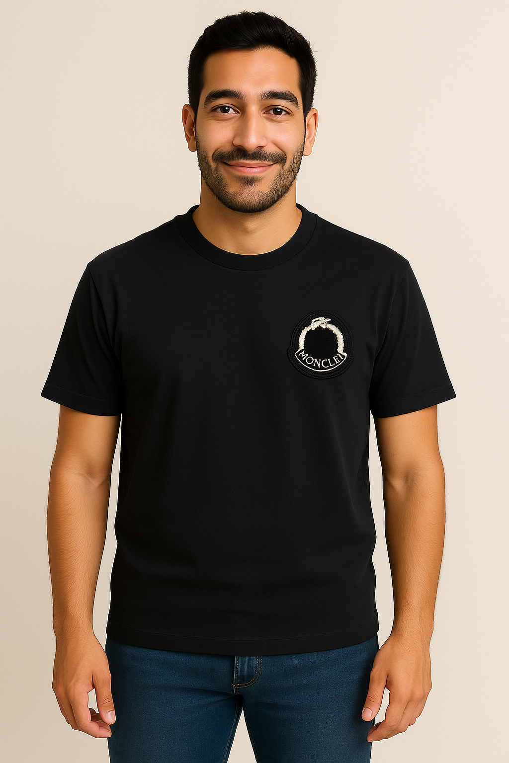 Moncler® | Classic Logo Patch T-Shirt