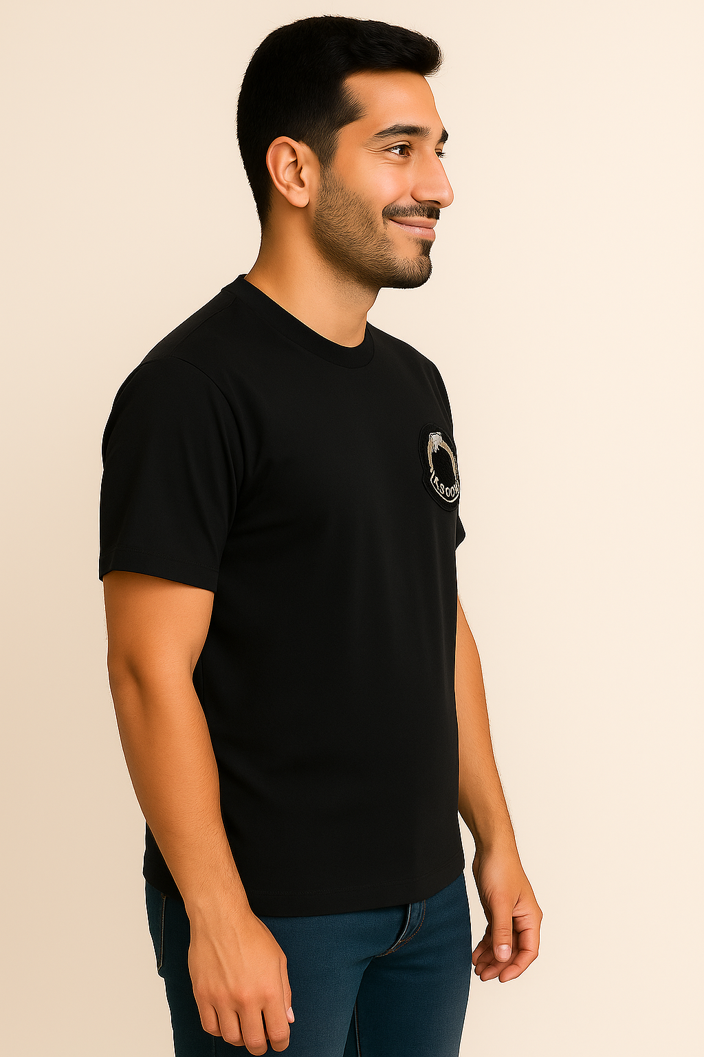 Moncler® | Classic Logo Patch T-Shirt