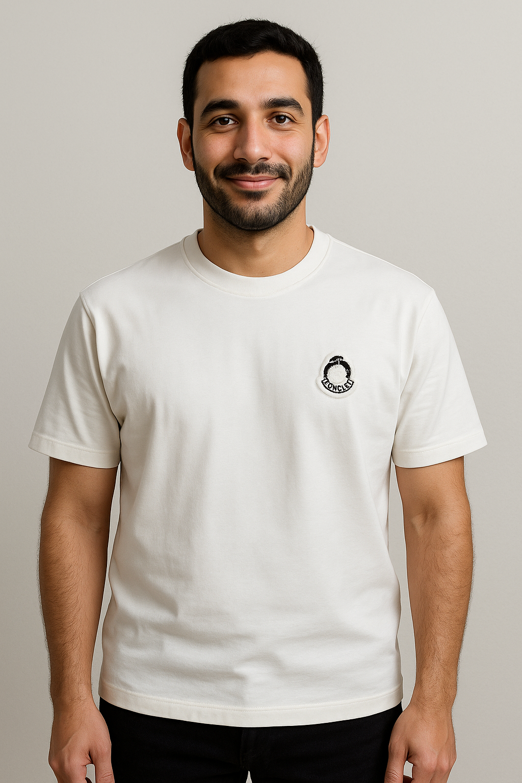 Moncler® | Classic Logo Patch T-Shirt