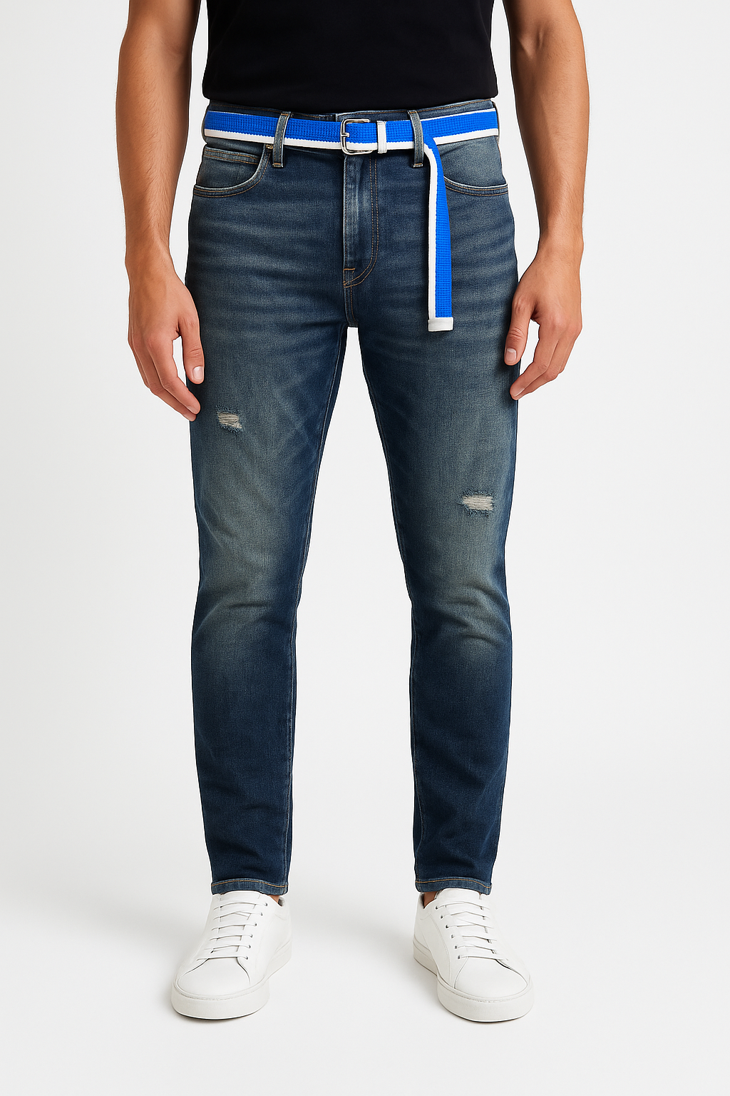 Burberry Distressed Denim Jeans