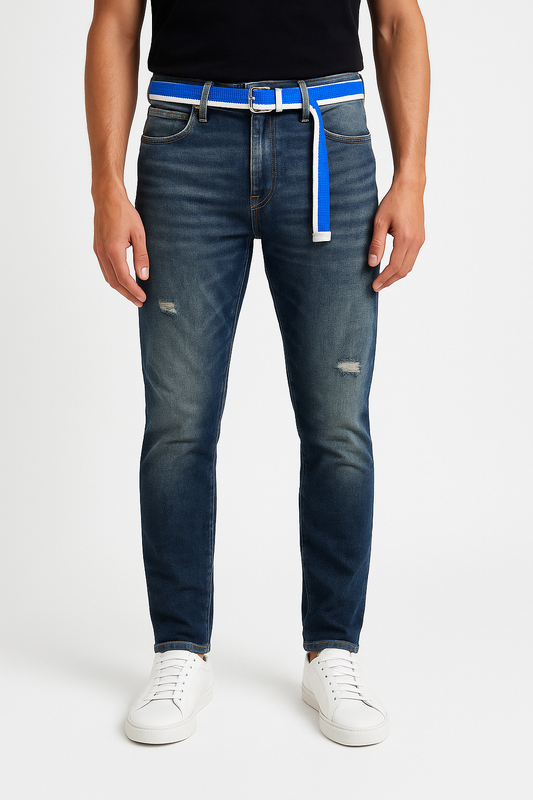 Burberry Distressed Denim Jeans