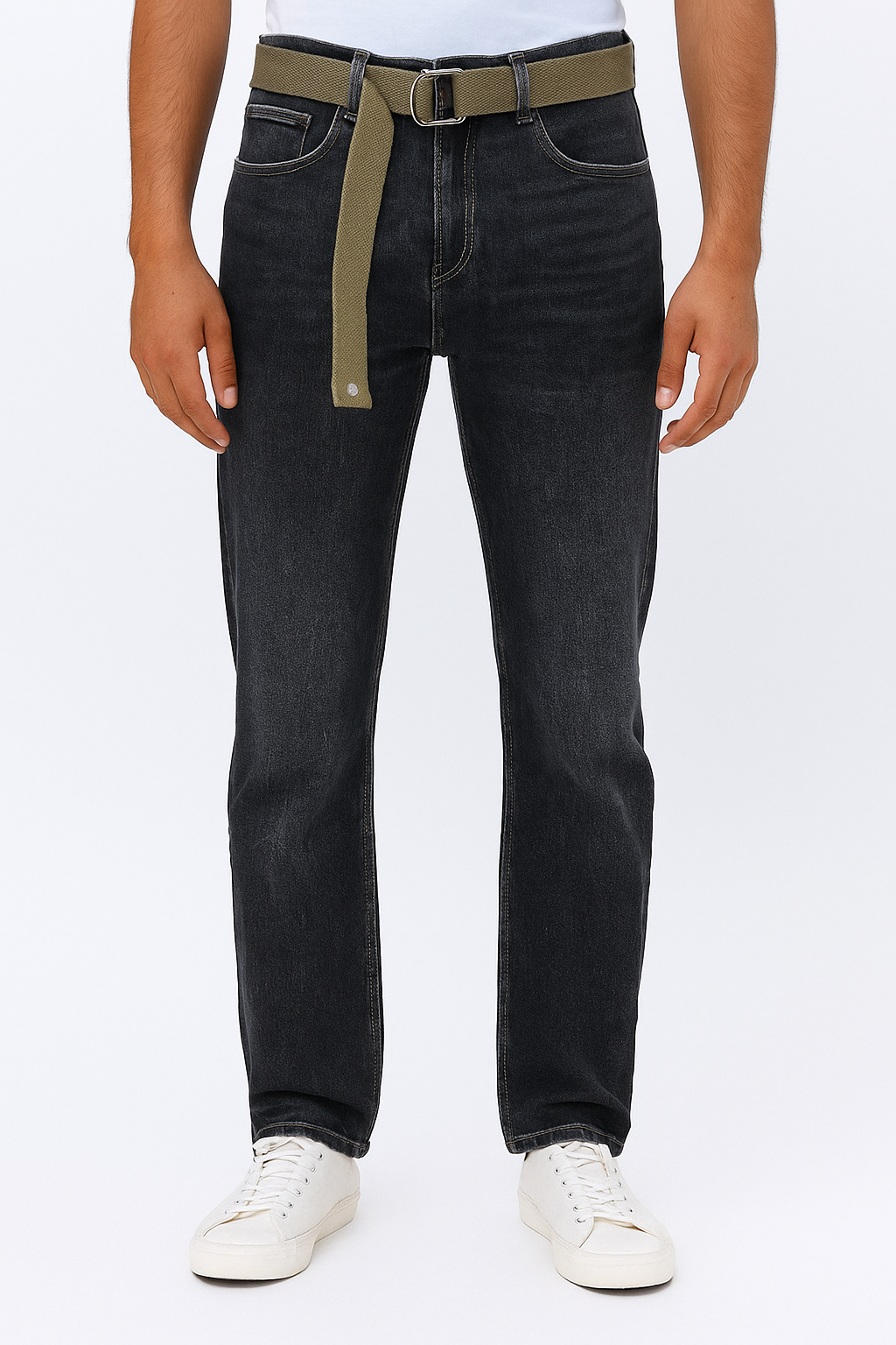 Lululemon Tapered Black Denim Jeans