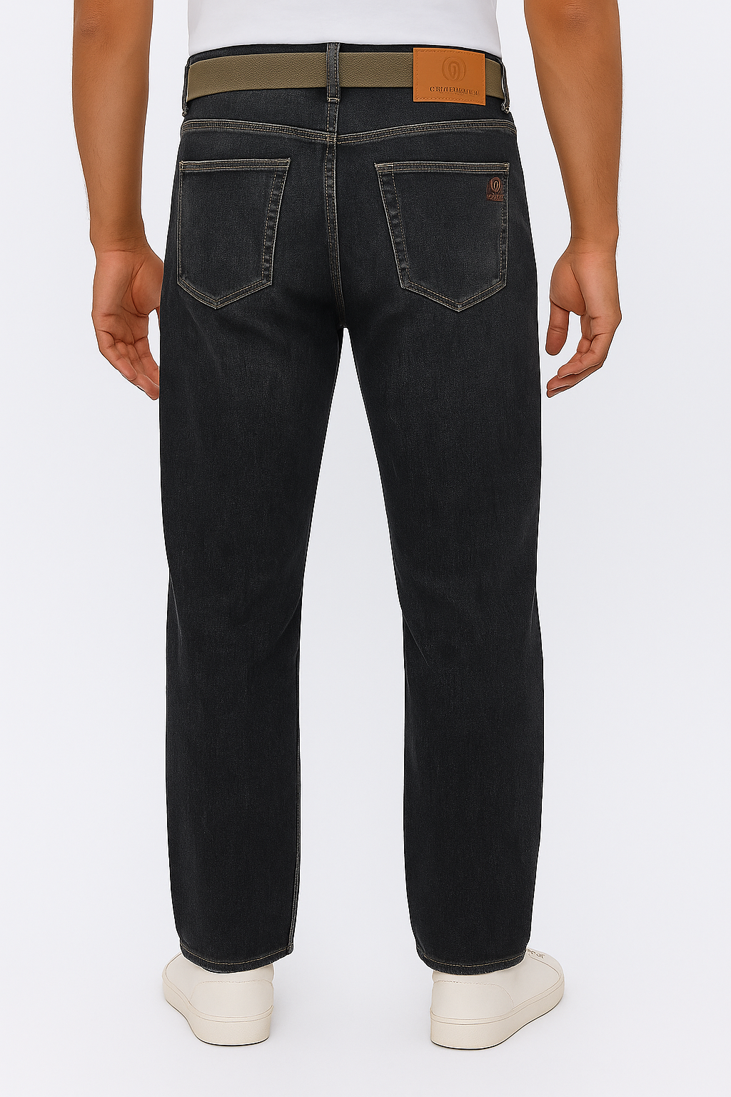 Lululemon Tapered Black Denim Jeans