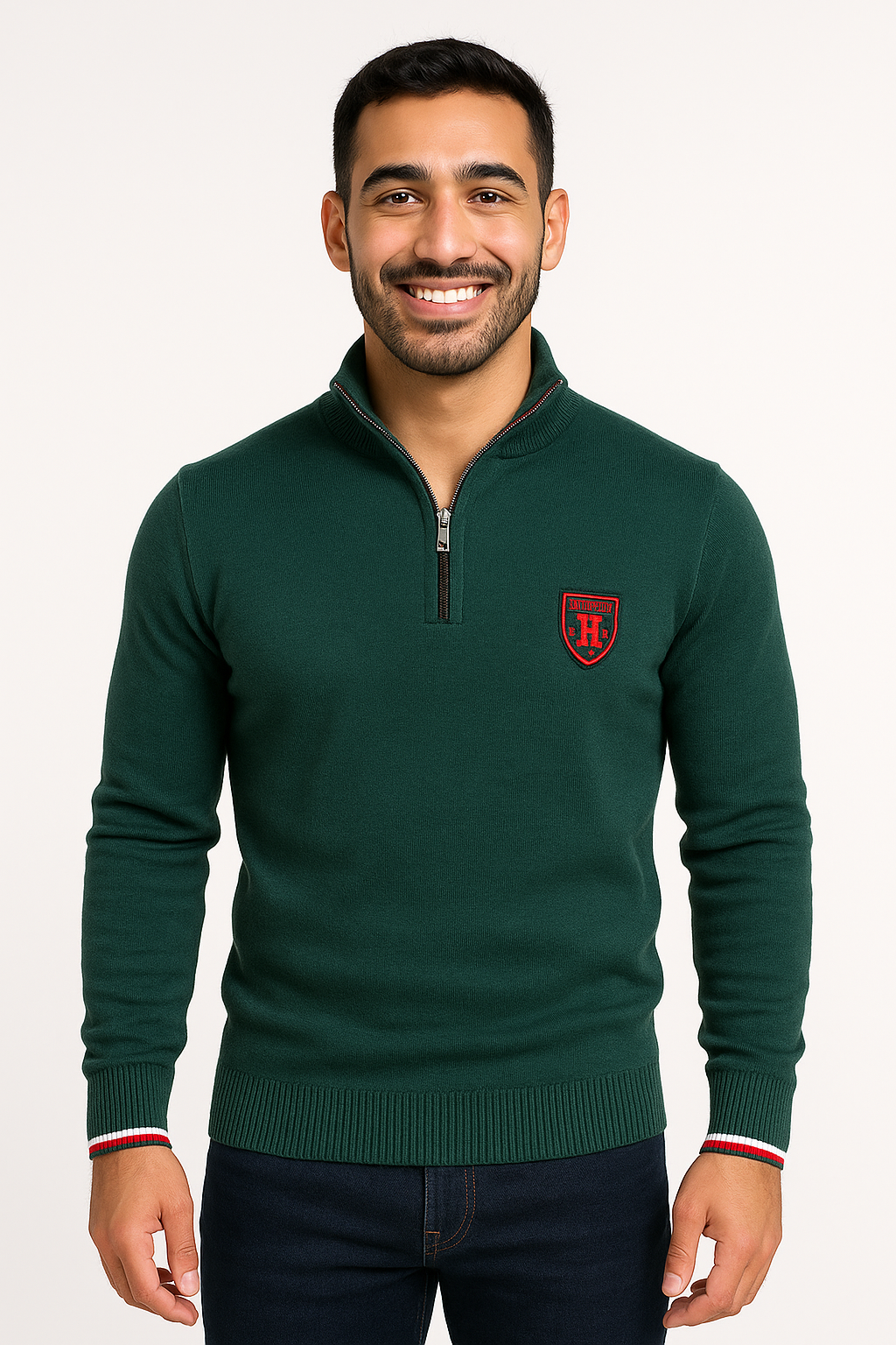 Tommy Hilfiger® | Crest Quarter-Zip Sweater