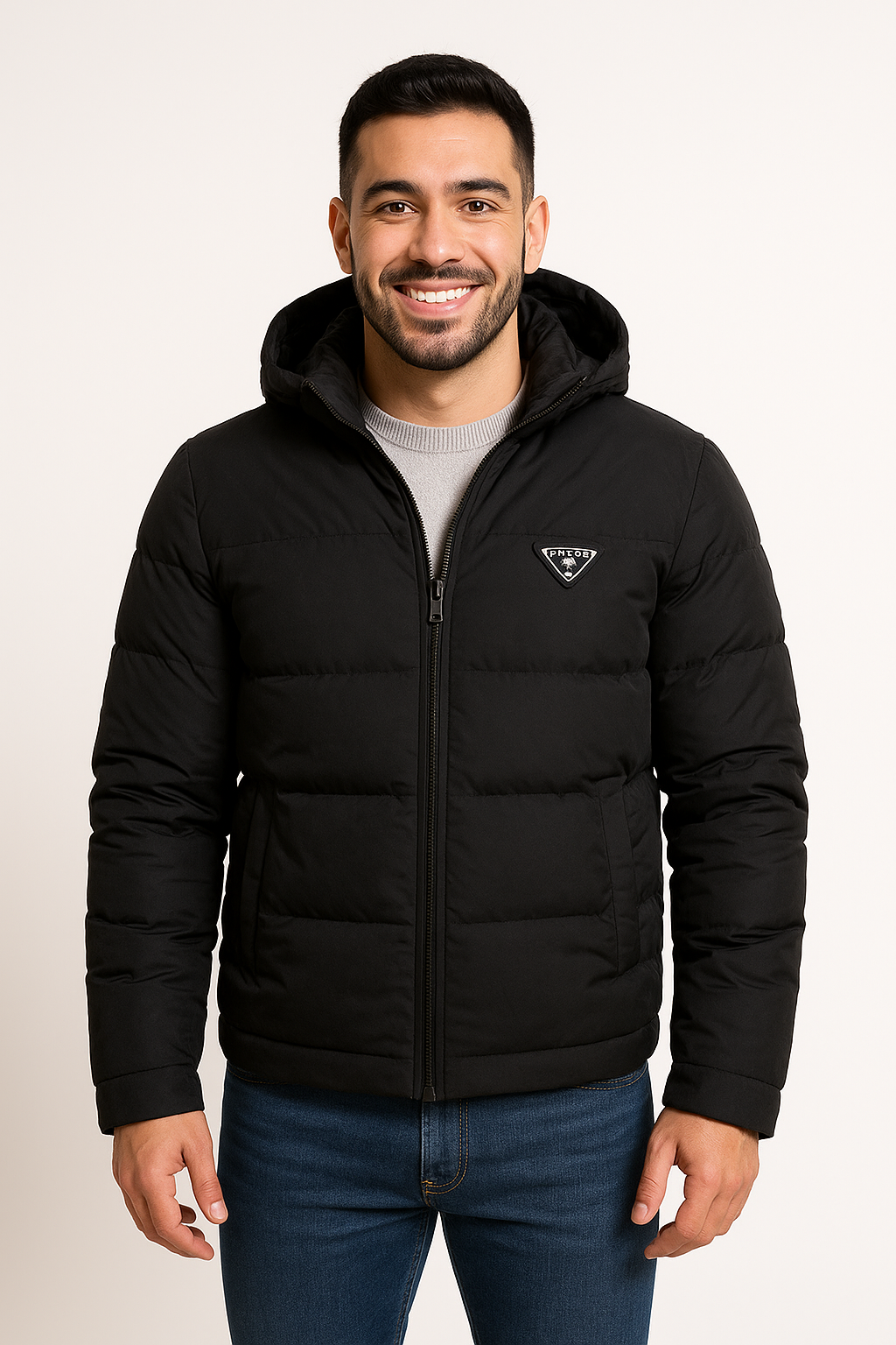 Prada Black Puffer Jacket