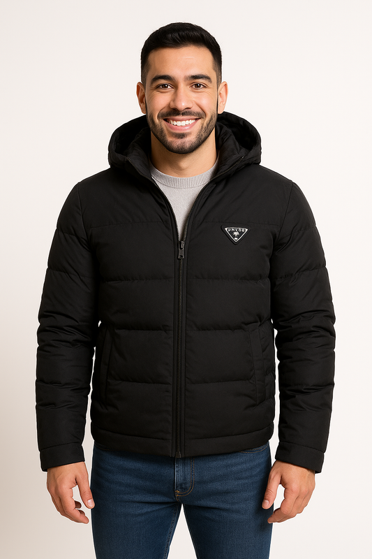 Prada Black Puffer Jacket