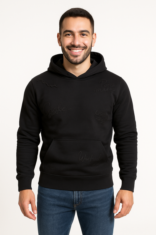Farftech Signature Embroidered Hoodie