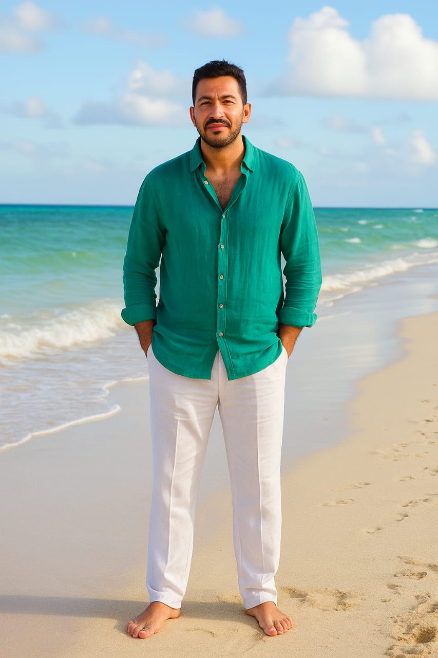 Emerald Coast Linen Shirt