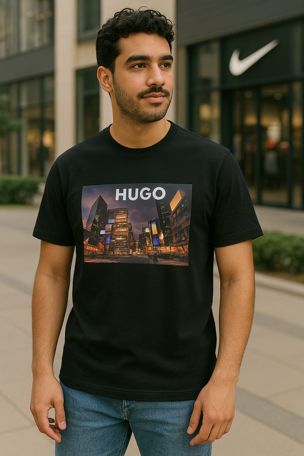 HUGO Graphic Cityscape