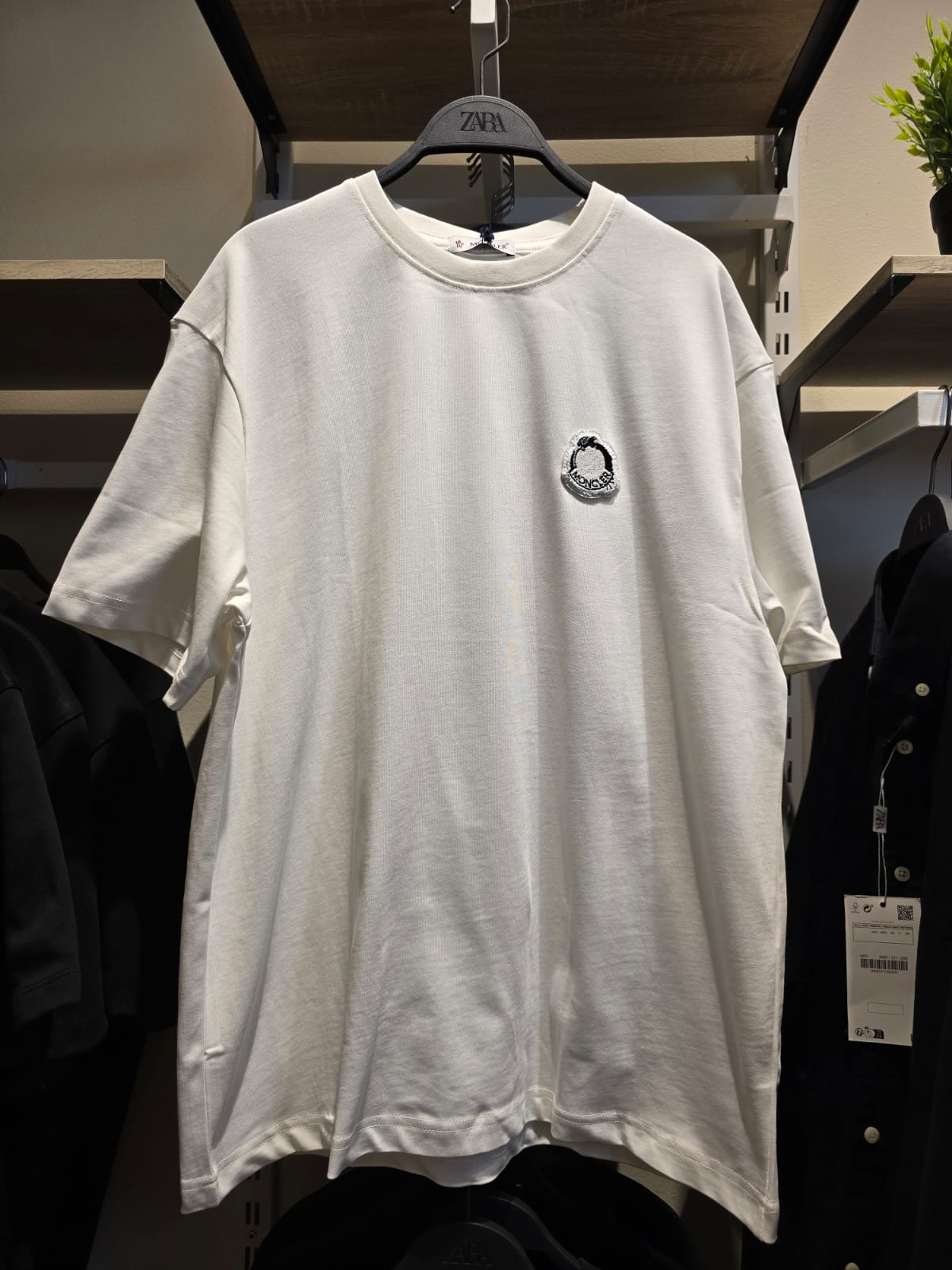 Moncler® | Classic Logo Patch T-Shirt