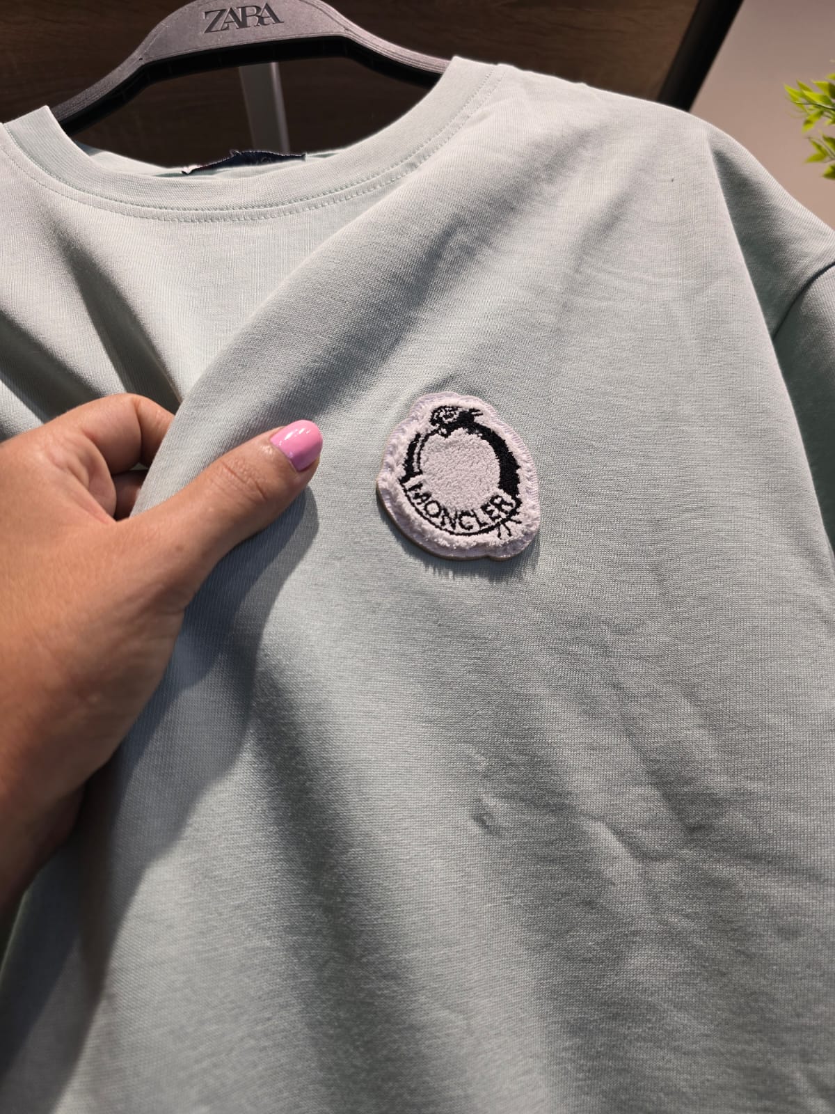 Moncler® | Classic Logo Patch T-Shirt