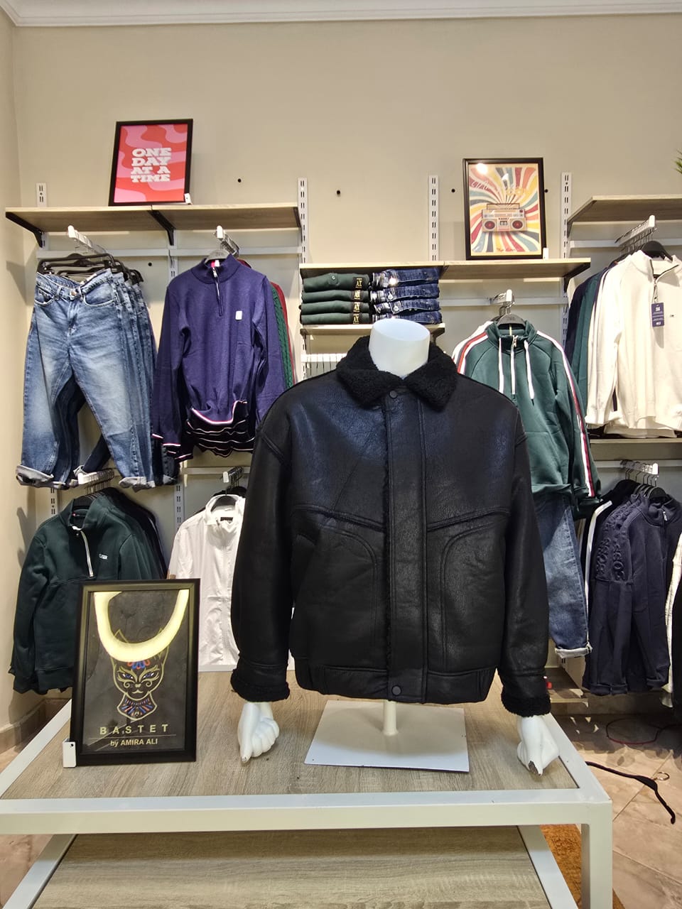 Classic Shearling Aviator Jacket (Turkish)