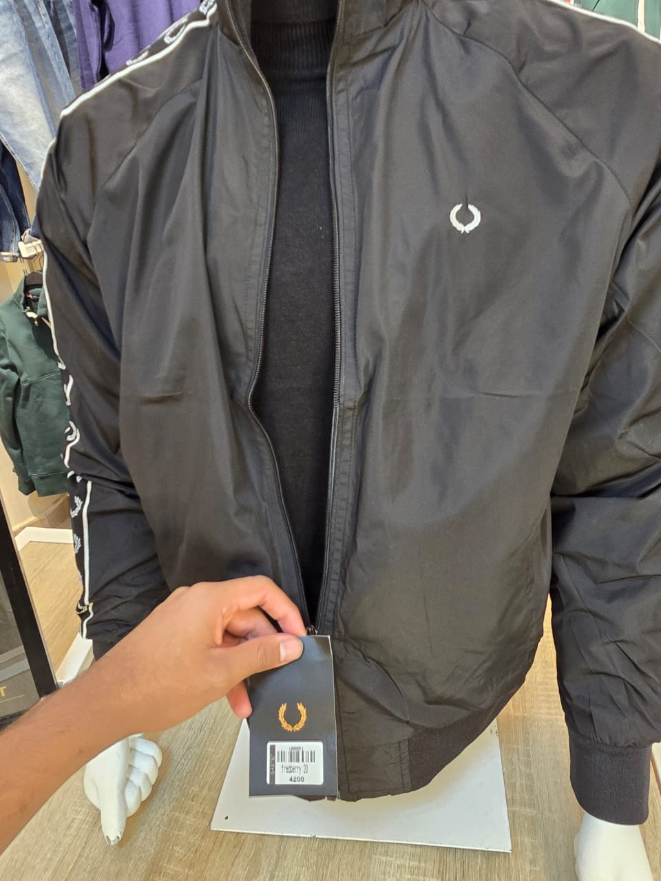 Fred Perry Taped Track Jacket