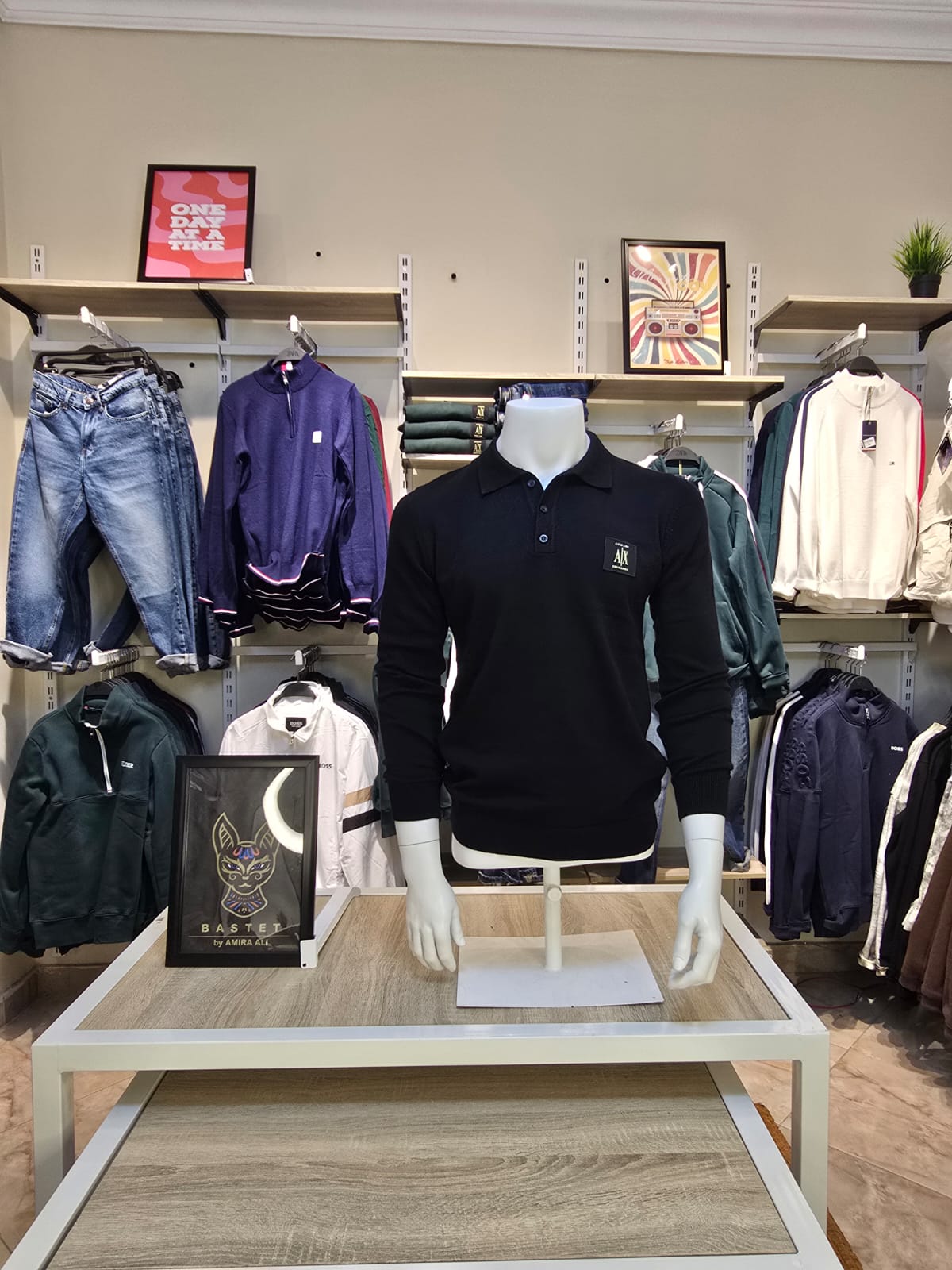 Armani Exchange Knitted Polo