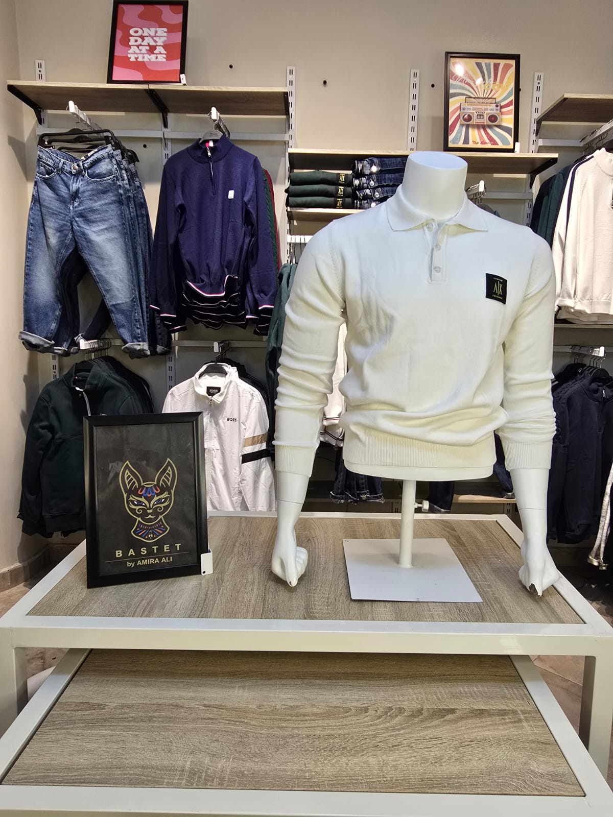 Armani Exchange Knitted Polo