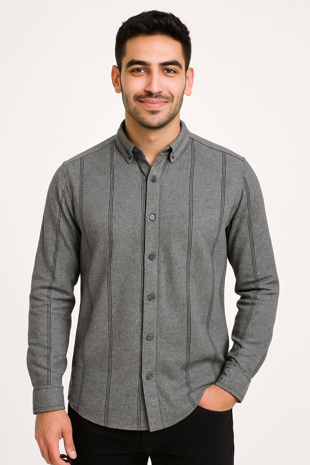 H&M L.O.G.G.® | Striped Cotton Shirt