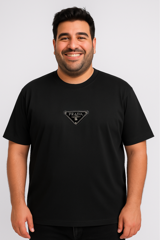 Prada® | Triangle Logo T-Shirt