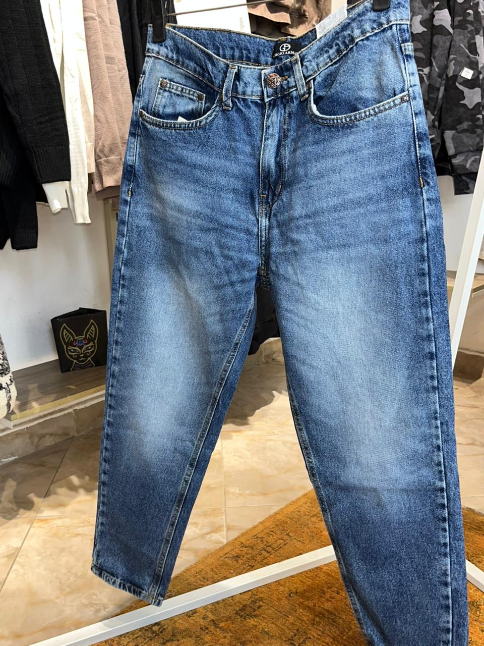 Emporio Armani Classic Blue Denim Jeans