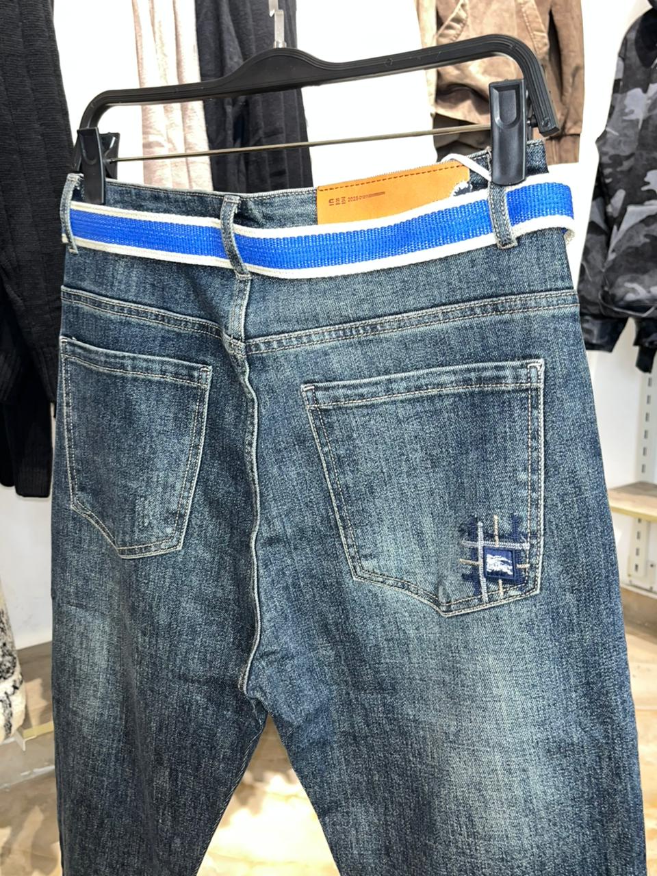 Burberry Distressed Denim Jeans