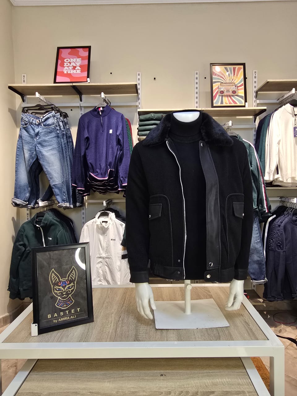 Wool-Blend Aviator Jacket (Turksih)