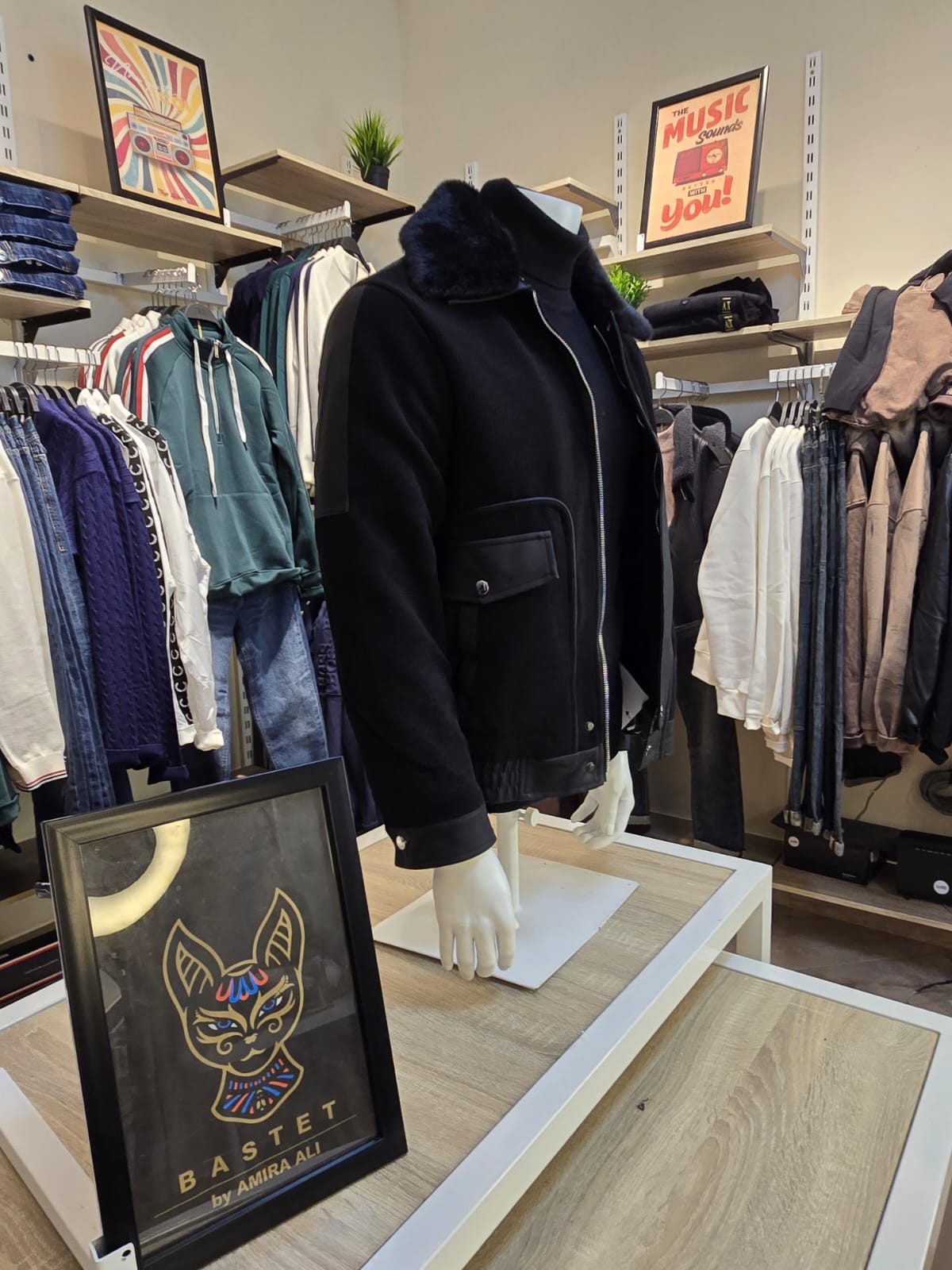 Wool-Blend Aviator Jacket (Turksih)